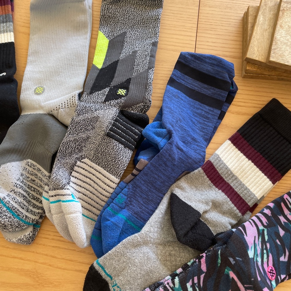 Assorted Colorful Men's Socks